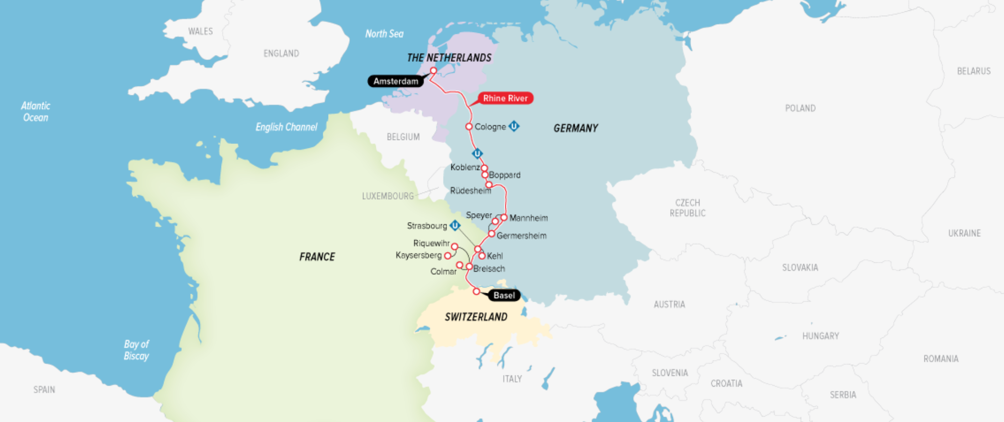 CASTLES ALONG THE RHINE