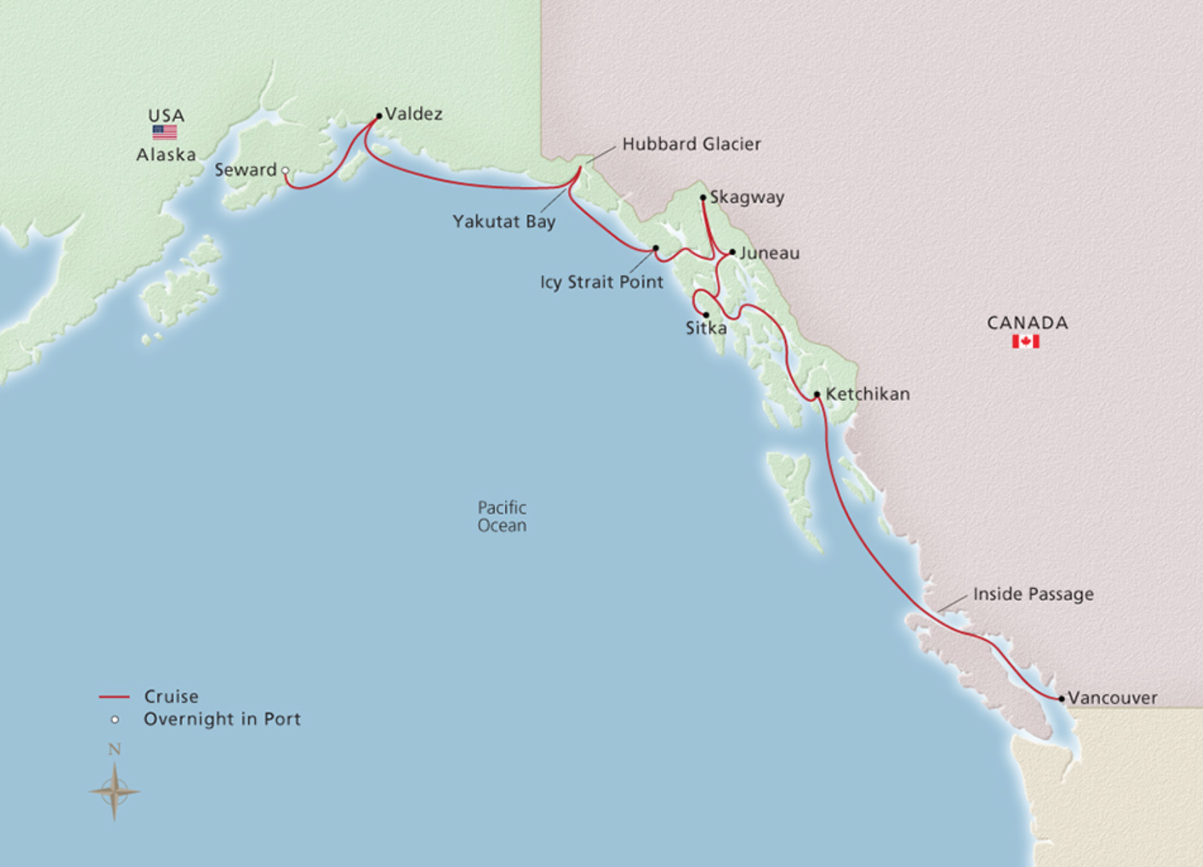 ALASKA & THE INSIDE PASSAGE